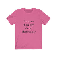 I Cuss Short Sleeve Tee Shirt