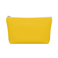 Favored Blessed Grateful Yellow Accessory Pouch w T-bottom