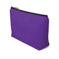 Favored Blessed Grateful Purple Accessory Pouch w T-bottom