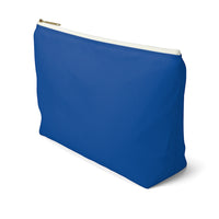 Favored Blessed Grateful Blue Accessory Pouch w T-bottom