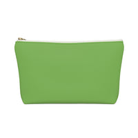 Favored Blessed Grateful Green Accessory Pouch w T-bottom