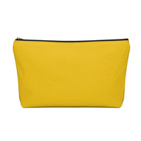 Favored Blessed Grateful Yellow Accessory Pouch w T-bottom