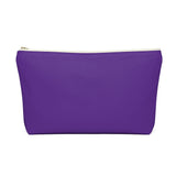 Favored Blessed Grateful Purple Accessory Pouch w T-bottom