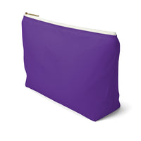 Favored Blessed Grateful Purple Accessory Pouch w T-bottom