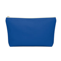 Favored Blessed Grateful Blue Accessory Pouch w T-bottom