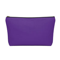 Favored Blessed Grateful Purple Accessory Pouch w T-bottom