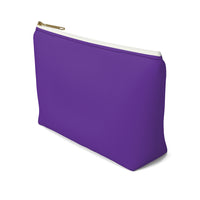 Favored Blessed Grateful Purple Accessory Pouch w T-bottom