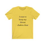 I Cuss Short Sleeve Tee Shirt