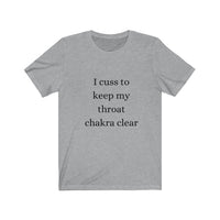 I Cuss Short Sleeve Tee Shirt