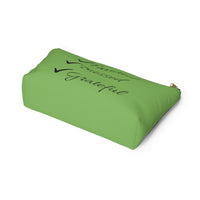 Favored Blessed Grateful Green Accessory Pouch w T-bottom