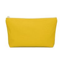 Favored Blessed Grateful Yellow Accessory Pouch w T-bottom