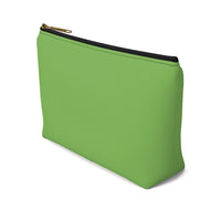 Favored Blessed Grateful Green Accessory Pouch w T-bottom