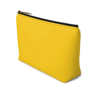 Favored Blessed Grateful Yellow Accessory Pouch w T-bottom