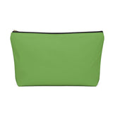 Favored Blessed Grateful Green Accessory Pouch w T-bottom