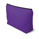 Favored Blessed Grateful Purple Accessory Pouch w T-bottom