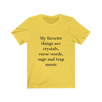 Favorite Things Short Sleeve Tee Shirt