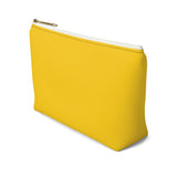 Favored Blessed Grateful Yellow Accessory Pouch w T-bottom