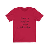 I Cuss Short Sleeve Tee Shirt