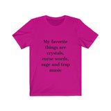 Favorite Things Short Sleeve Tee Shirt